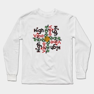 psychedelic high vibration therapy Long Sleeve T-Shirt